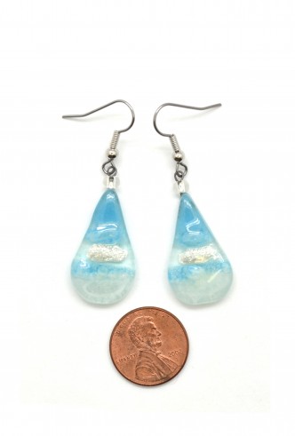 Silver Plated Teardrop Earring Blanks - Jewelry Making Findings - The  Avenue Stained Glass